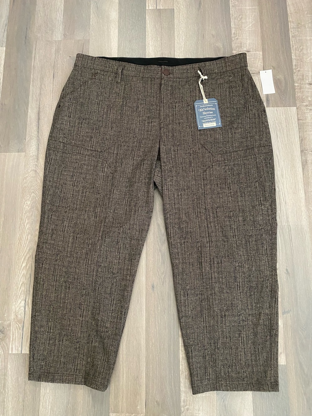 NEW $98 Democracy "Ab"solution Skyrise Slimming Panels Pants 22W  Curve Equality